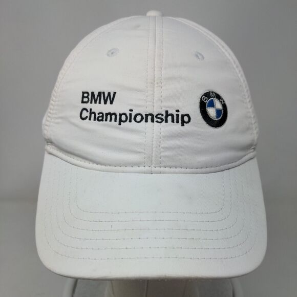 BMW Championship Adidas Golf Strapback Hat White OSFA Embroidered Logo - Picture 2 of 7